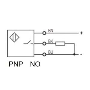 Lanbao LR6.5TQBF15DPO ,M6.5/1.5mm PNP-NO 3-Kablo Endüktif Sensör