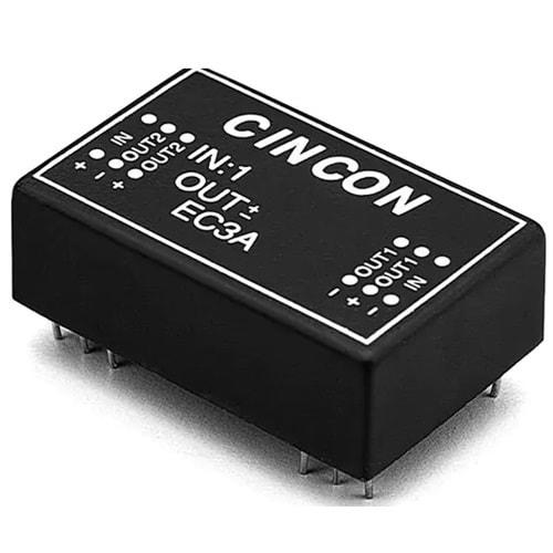 CINCON EC3A05 (5Vdc,±12V/300mA,DC-DC KONVERTER)