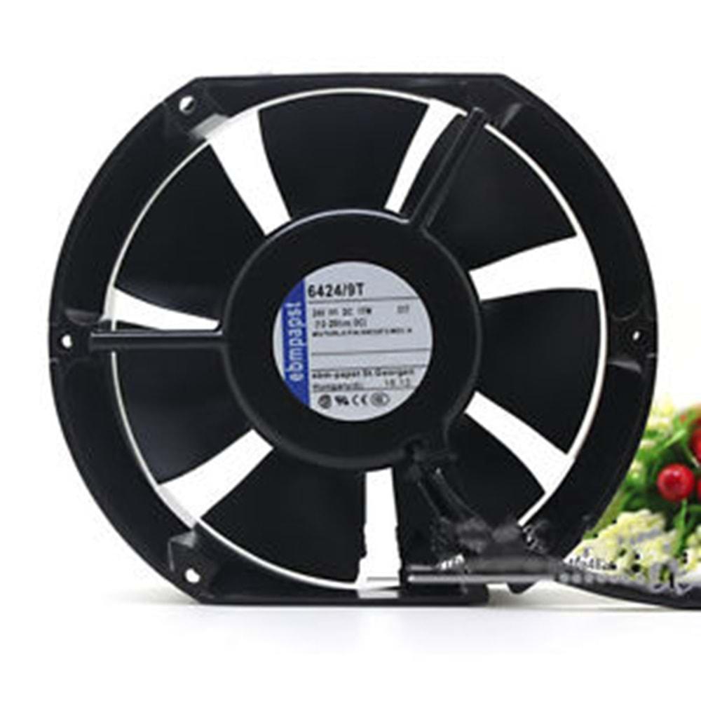 EbmPapst 6424/9T ,172x150x51 24vdc 240-Cfm 2-Kablo Fan