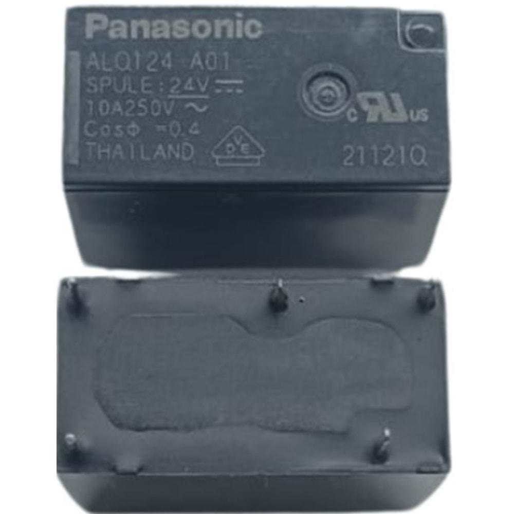 PANASONIC ALQ124A (24Vdc,1NO/1NC,5P-10A,RÖLE)