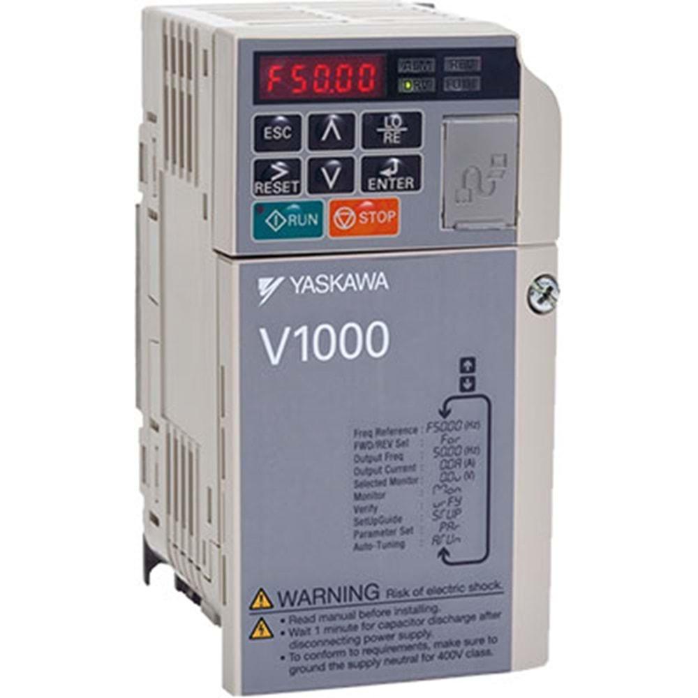 YASKAWA CIMR-VC4A0005BAA (V1000-1.5KW/2.2KW/380V AC MOTOR SÜRÜCÜ)