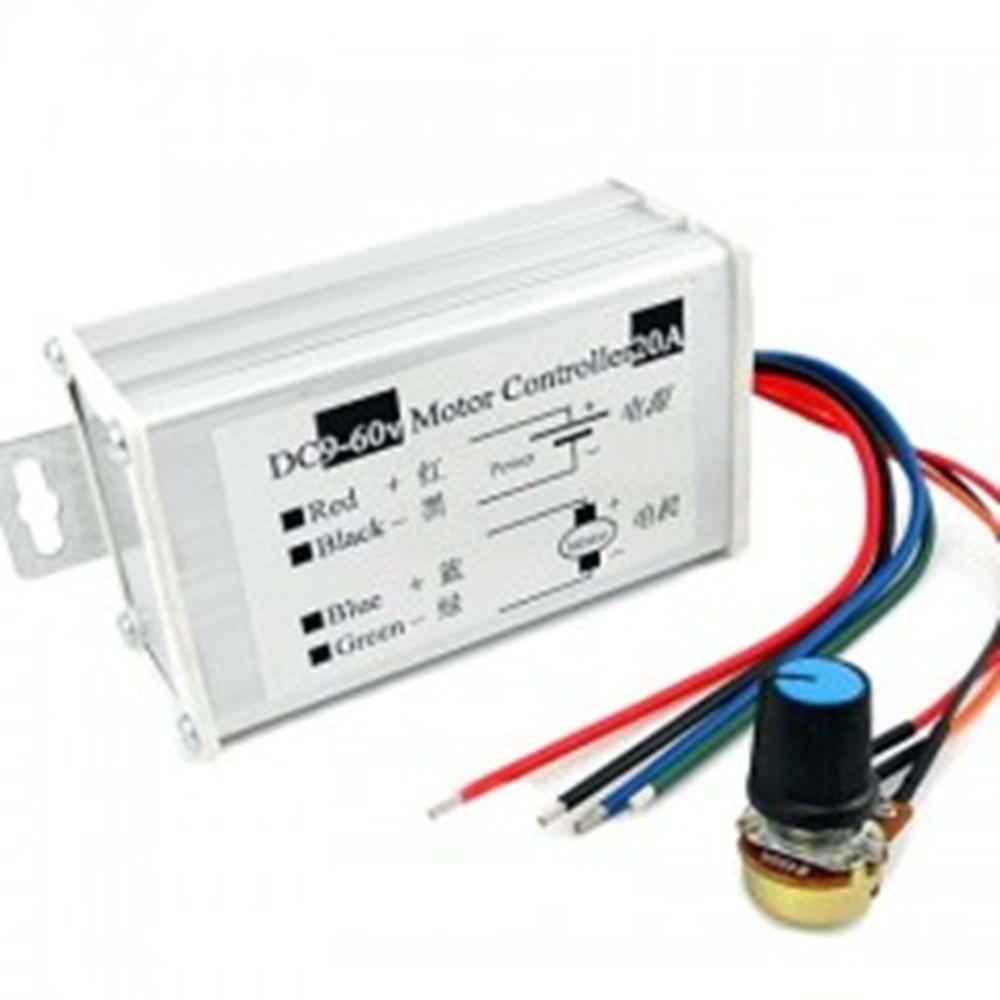 Çin DC-60V/20A ,9..60vdc/20a Dc Motor Kontrol