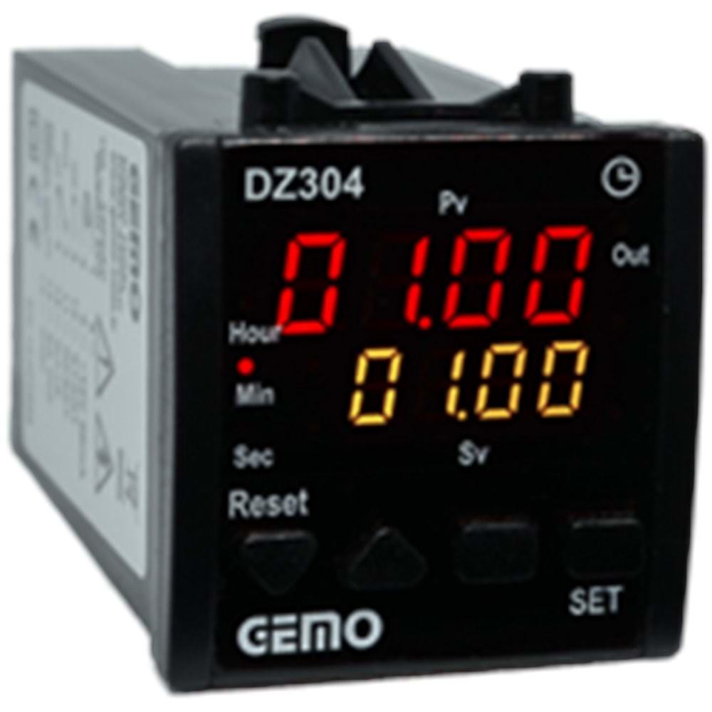 GEMO DZ304-24V (24Vac/dc,48x48,FONK. ZAMAN RÖLE)