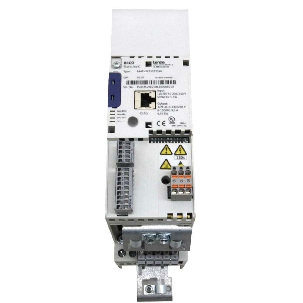 Lenze E84AVSCE3712SB0 ,8400-0.37kw/220v Ac Motor Sürücü