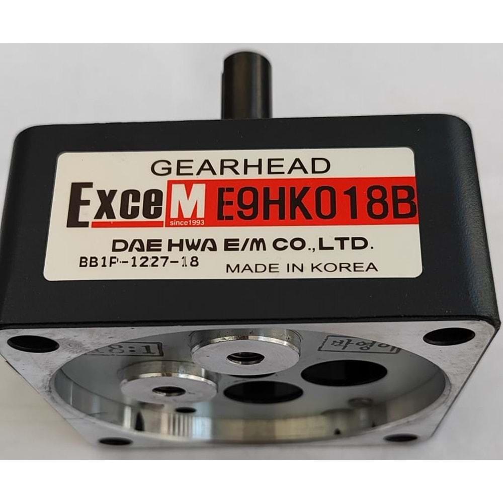 Excem E9HK018B ,90w/1.45nM 1/18 Redüktör