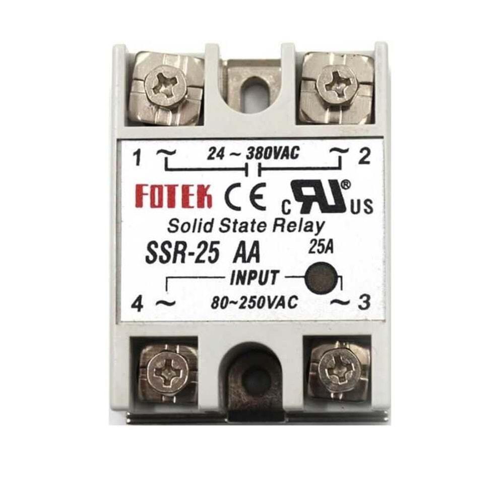 Fotek SSR-25AA ,380v/25a 80..250vac 1-Faz Ssr