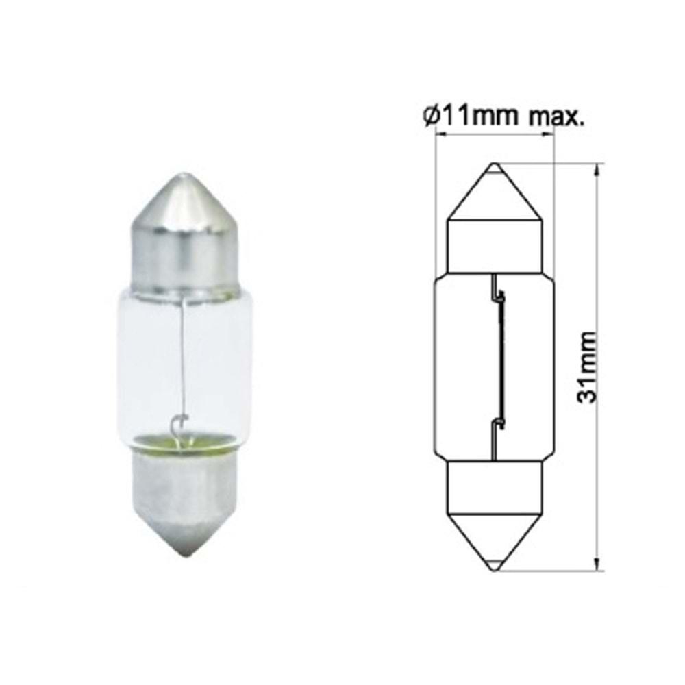 BLICK 1254 (24V/10W,11x31,SOFİT LAMBA)