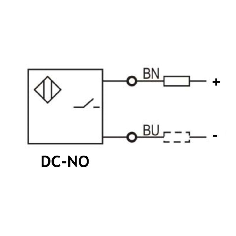 Lanbao LR18TBN08DLO ,M18/8mm DC-NO 3-Kablo Endüktif Sensör