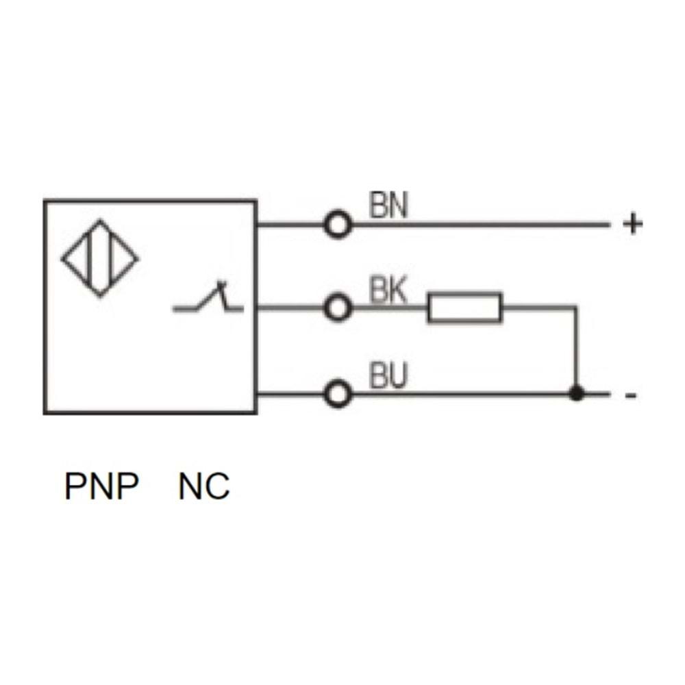 Lanbao LR18TCF05DPCJ ,M18/5mm PNP-NC 3000rpm 3-Kablo Hız Bekçi Sensör