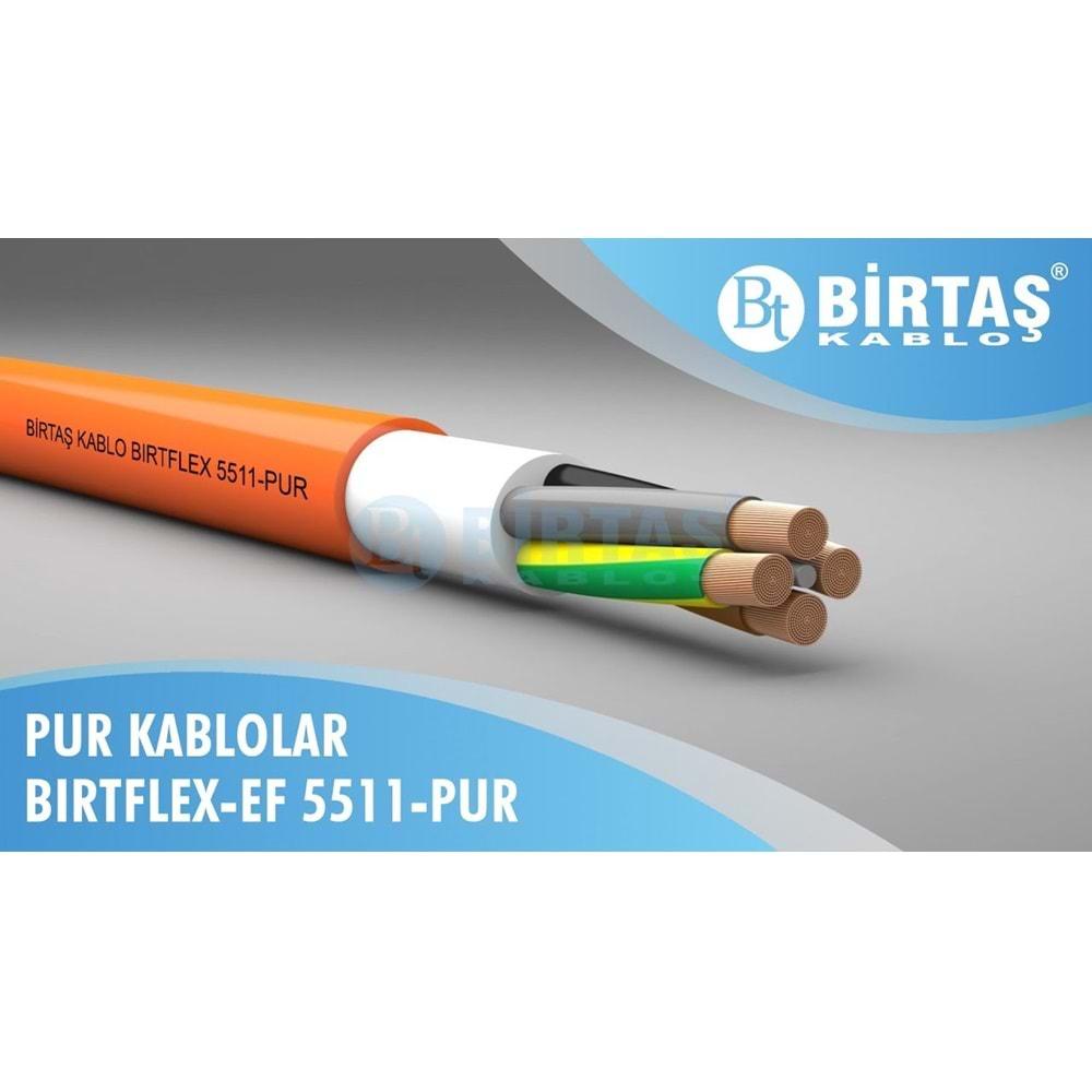 Birtaş EF5111-PUR-2x1 ,Standart Hareketli Kablo