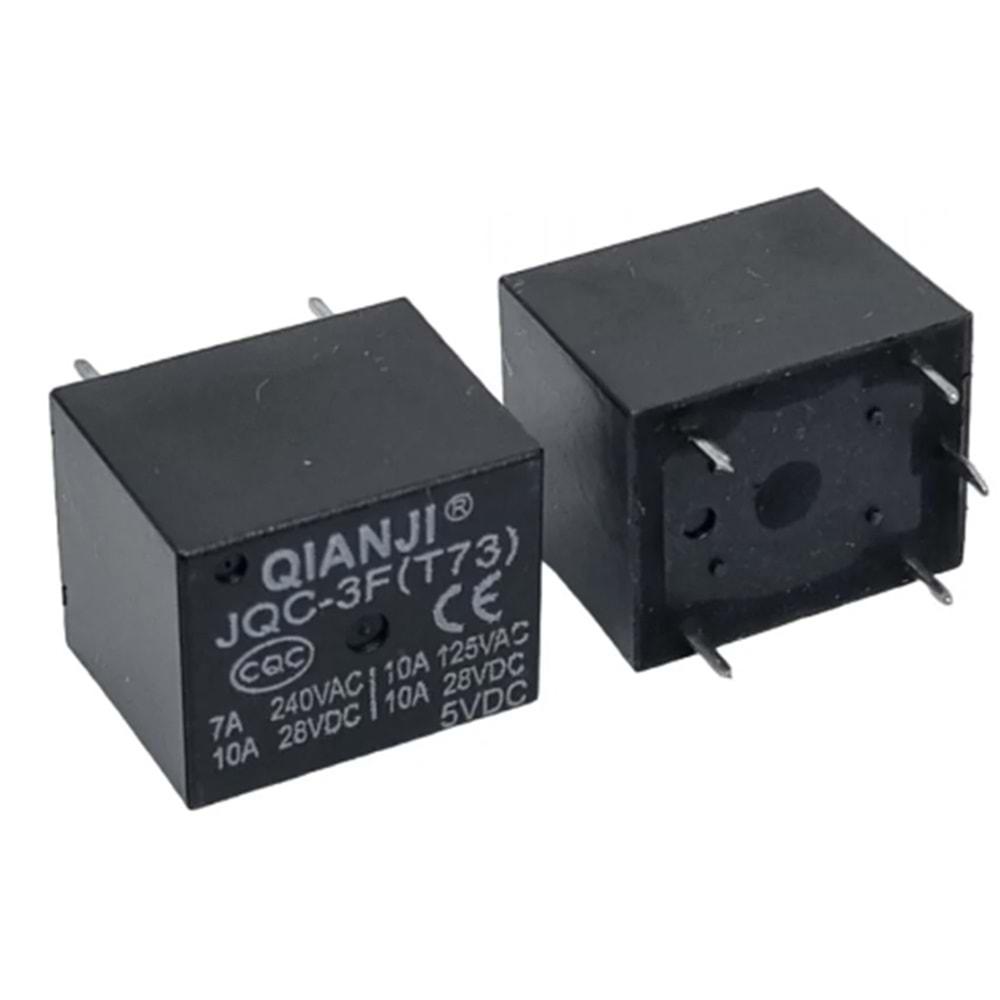 Qıanji JOC-3(T73)-5VDC-1ZS ,5vdc 1A-10a Pcb-5 Pin Röle