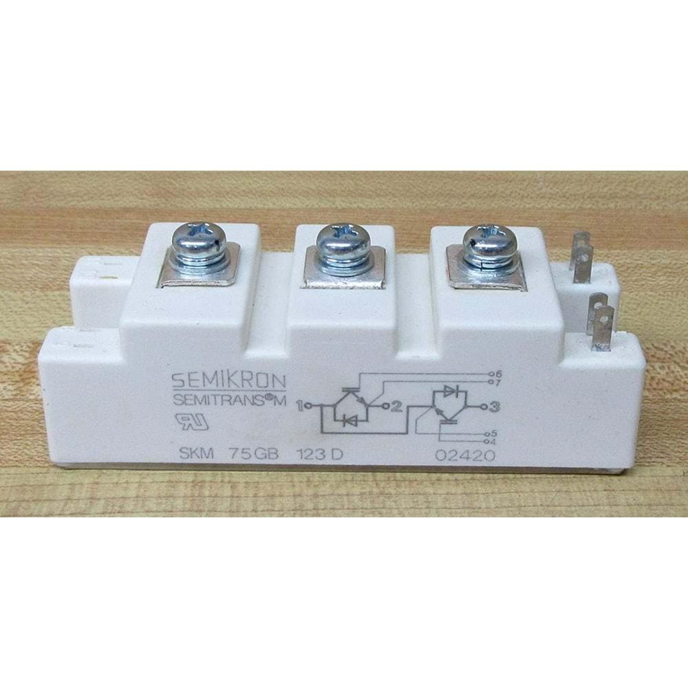 SEMIKRON SKM75GB123D (1200V/75A,IGBT MODÜL)