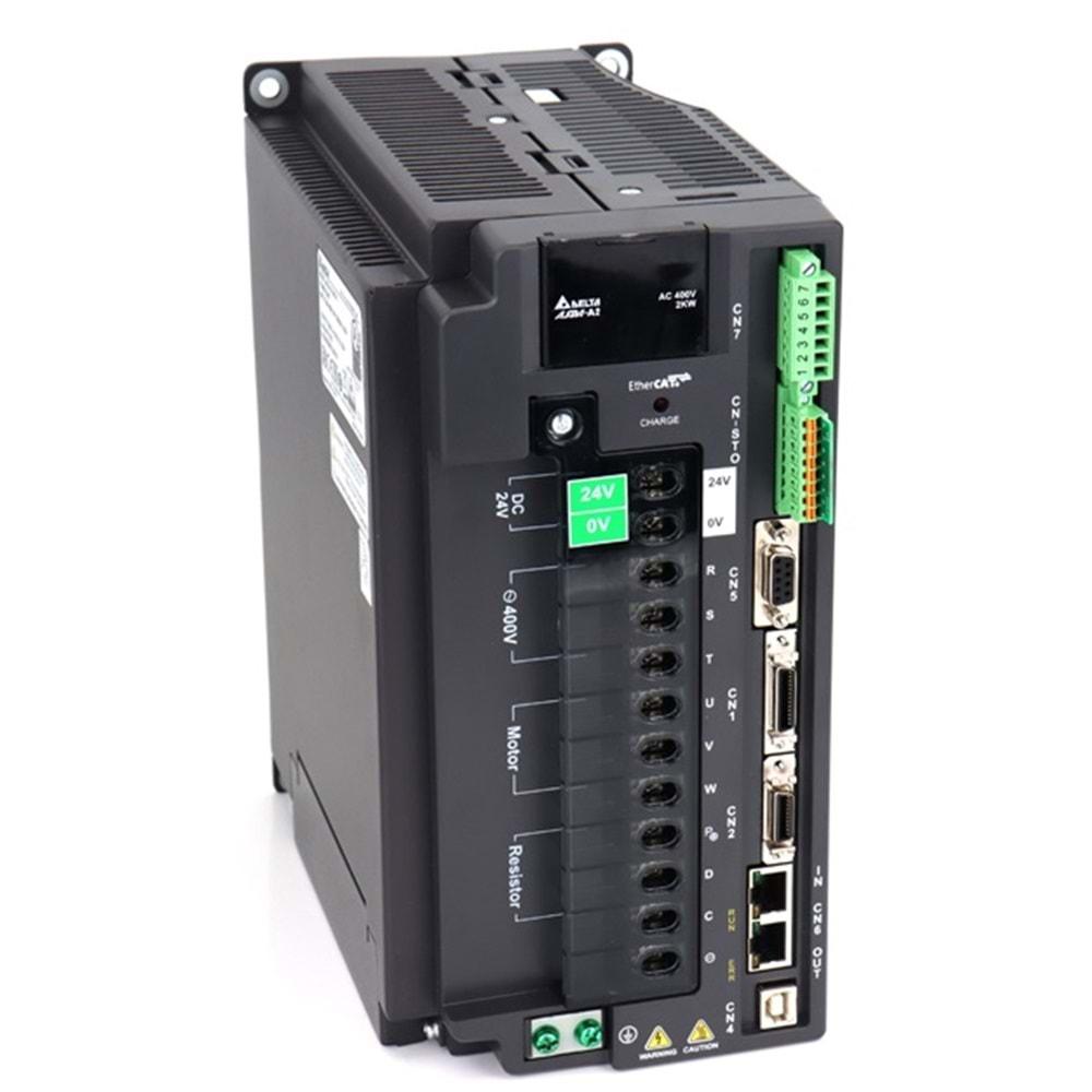 Delta ASD-A2-2043-E ,A2-2kw/380v Ethercat Servo Sürücü