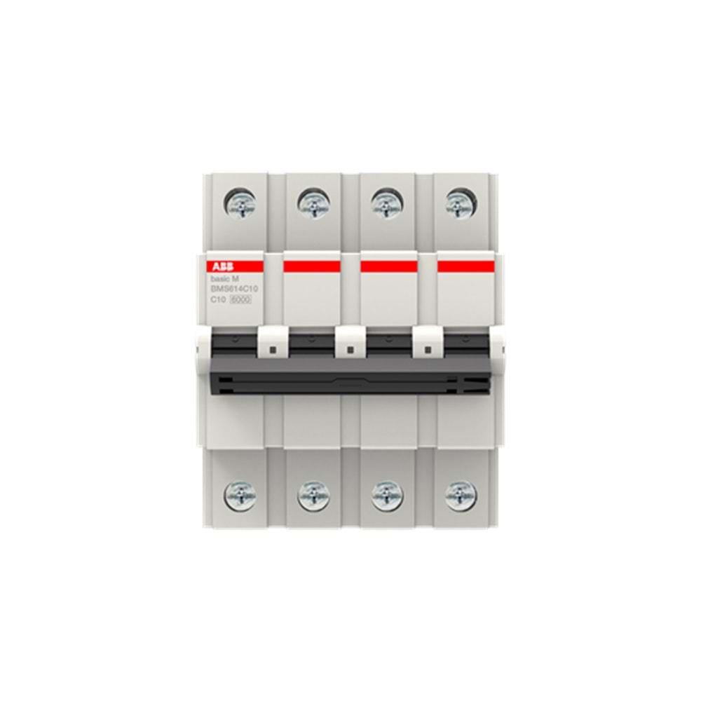 Abb BMS614C10 ,4-Faz C-10a/6kA Ray Sigorta