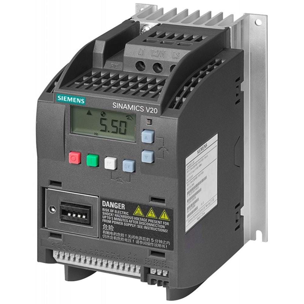 SIEMENS 6SL3210-5BE17-5UV0 (V20-0.75KW/380,AC MOTOR SÜRÜCÜ)