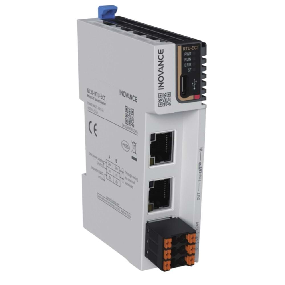 Inovance GL20-RTU-ECT ,EtherCat Plc Haberleşme Modül