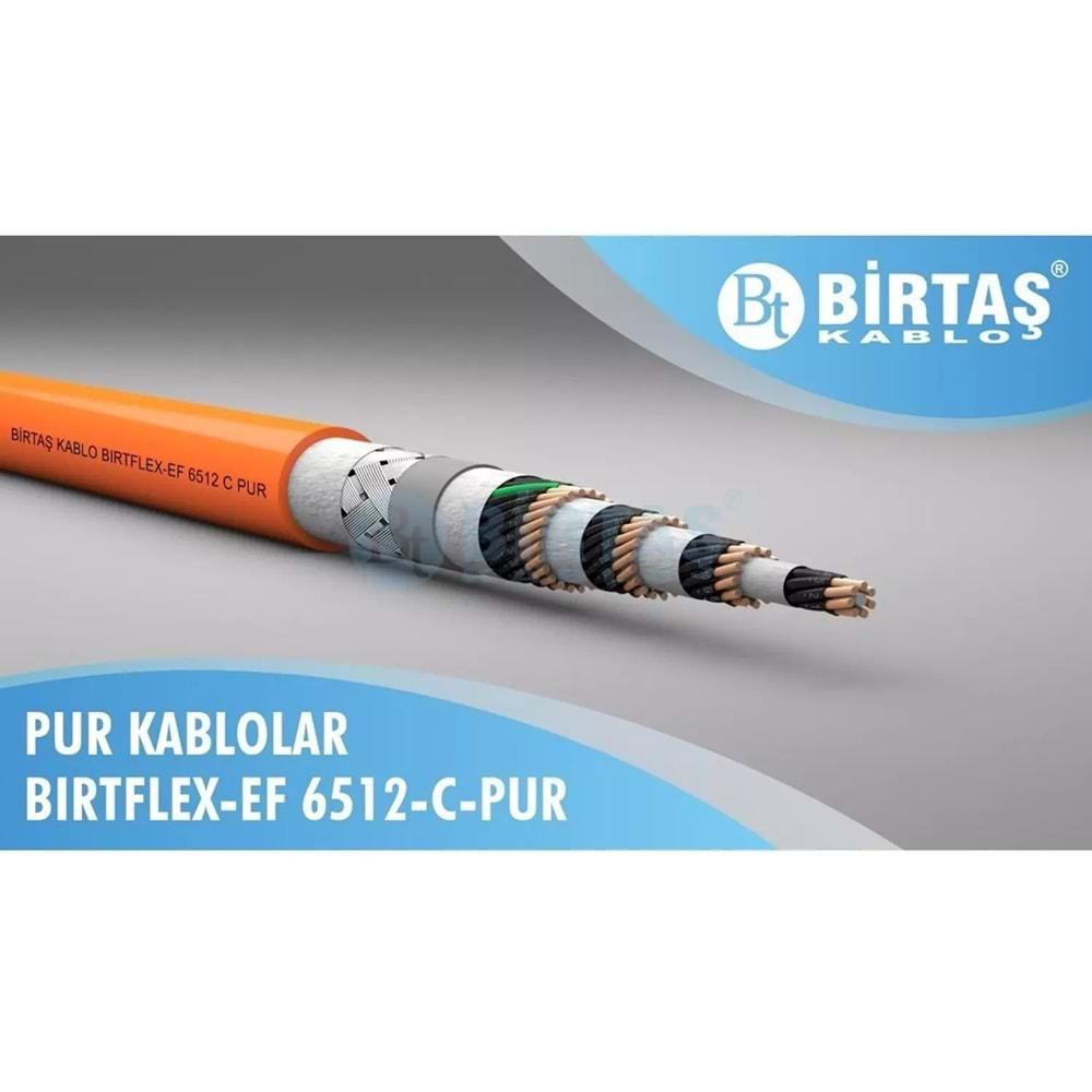 BİRTAŞ EF6512-CPUR-25x1 (AĞIRŞART,BLENDAJLI,HAREKETLİ KABLO)