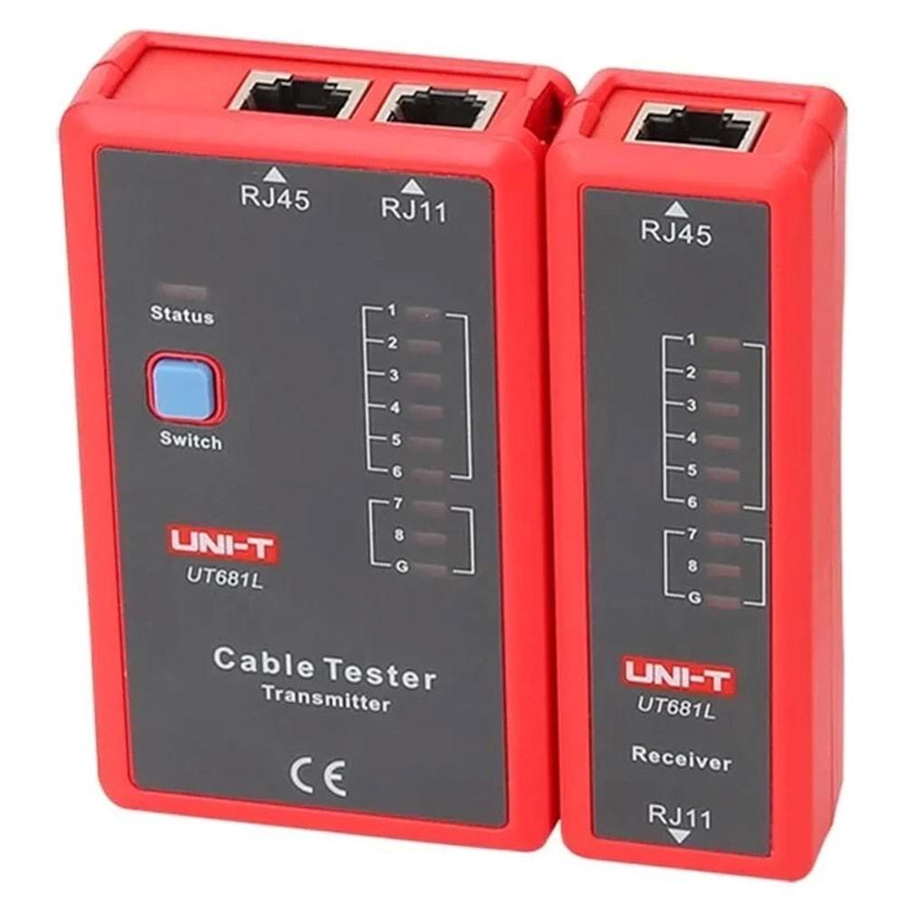 Uni-t UT681L ,RJ45 Ethernet Kablo Test Cihaz