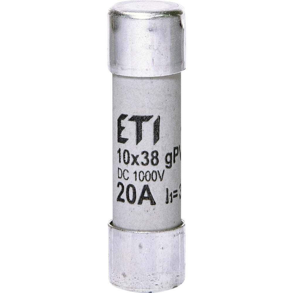 Eti GPV-20A/1000Vdc ,10x38-20a gPV/Hızlı Ges Kartuş Sigorta