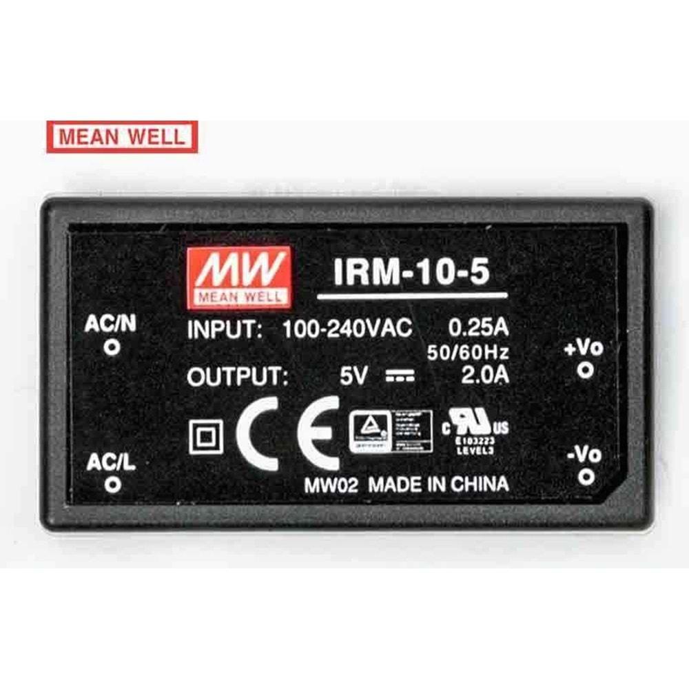 Meanwell IRM-10-5 ,110v/220vac 5vdc/2.0a Pcb Güç Kaynağı