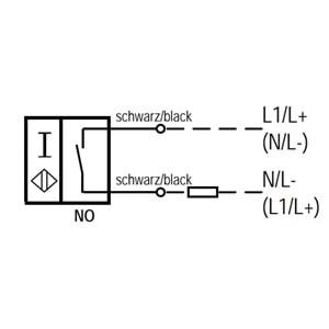 PepperlFuchs 3RG4023-0KB00-1AF0 ,M18/8mm AC/DC-NO 2-Kablo Endüktif Sensör