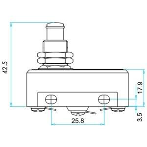 EMAS MN2PUM9 (PİM-4cm,1NO/1NC,ASAL SİVİC)