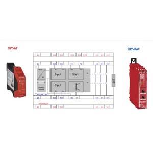 Schneider XPSUAF13AP ,24vac/dc Kontak-3A Güvenlik Röle