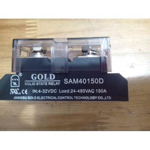 GOLD SAM-40150D (480Vac/150A,3..30Vdc,1-FAZ,DC-AC SSR)