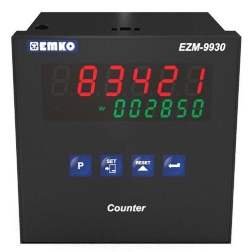 EMKO EZM-9930.50001/0000/0000 ( 220Vac,96x96,6-HANE SAYICI)