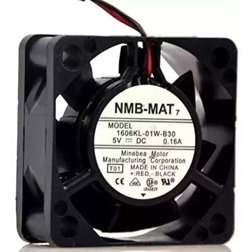 Nmb-Mat 1606KL-01W-B30 ,40x15 5vdc 6-Cfm 2-Kablo Fan