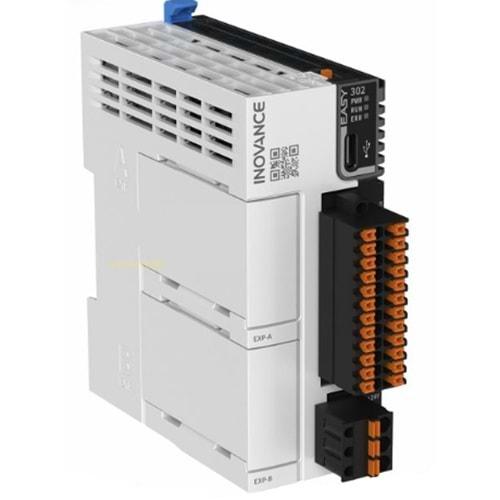 Inovance EASY302-0808TN ,8D/8-NPN CanOpen Plc Cpu Modül