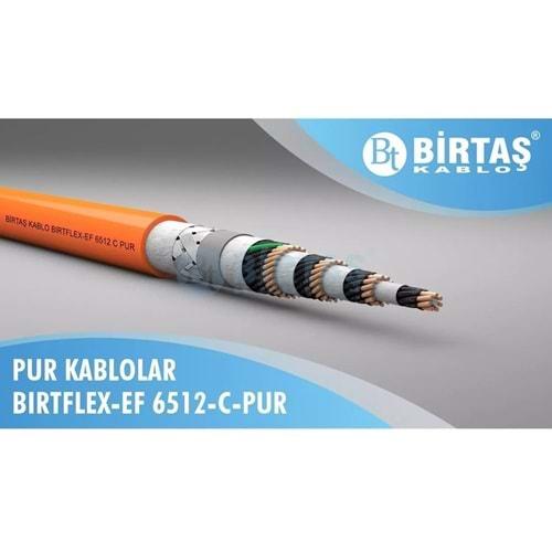 BİRTAŞ EF6512-CPUR-25x1 (AĞIRŞART,BLENDAJLI,HAREKETLİ KABLO)