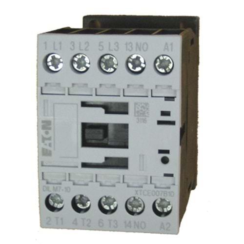 Eaton DILM7-10-EA(24VDC) ,3kw/6a Kontak-3A+1A 24vdc Kontaktör