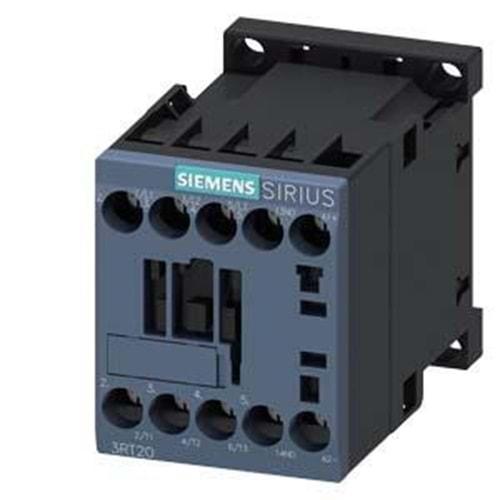 Siemens 3RT2017-1BB41 ,5.5kw/12a Kontak-3A+1A 24vdc Kontaktör