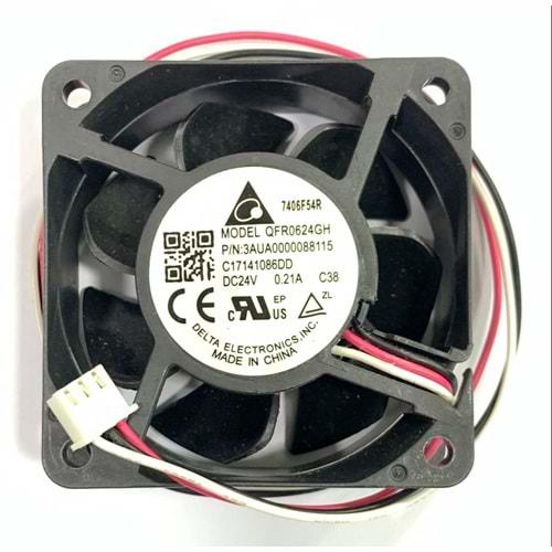 Delta QFR0624GH ,60x25 24vdc 35-Cfm 3-Kablo Fan