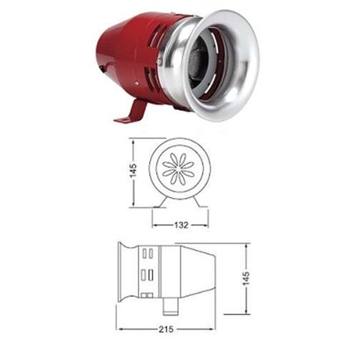 Mesan MS390.110VAC ,110vac Motorlu Siren