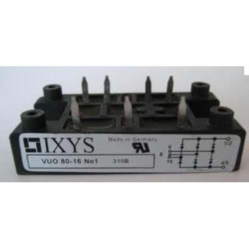 IXYS VUO80-16N01 (1600V/80A,PCB,3-FAZ,KÖPRÜ DİYOT)