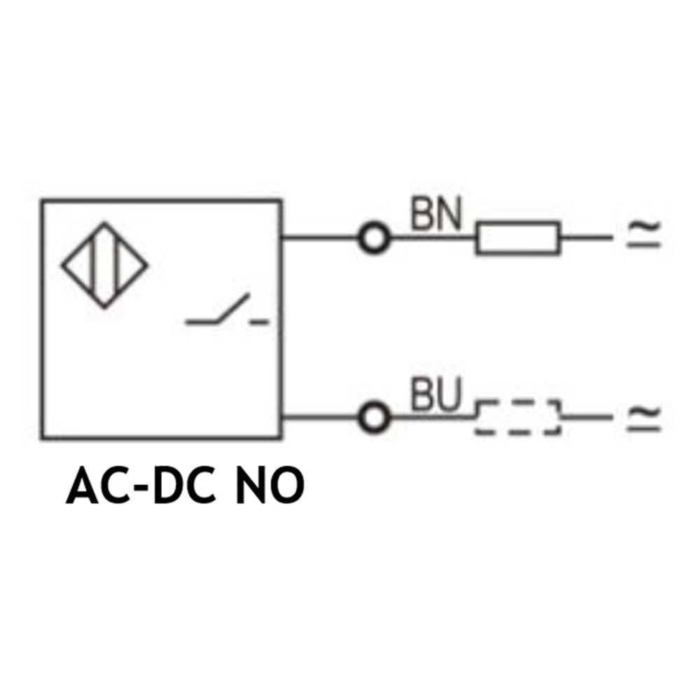 Lanbao LR30TCN15SBO ,M30/15mm AC/DC-NO 2-Kablo Endüktif Sensör